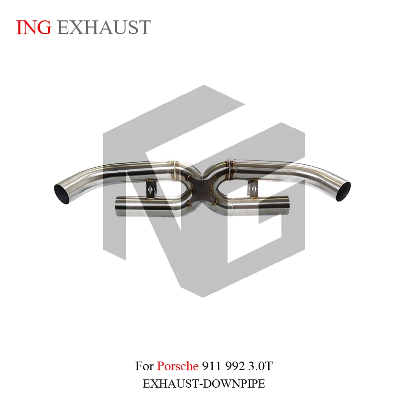 

ING Performance Exhaust Stainless Steel Catback for Porsche 911 carrera 992 3.0T Race without Muffler Elect Valve Engine system