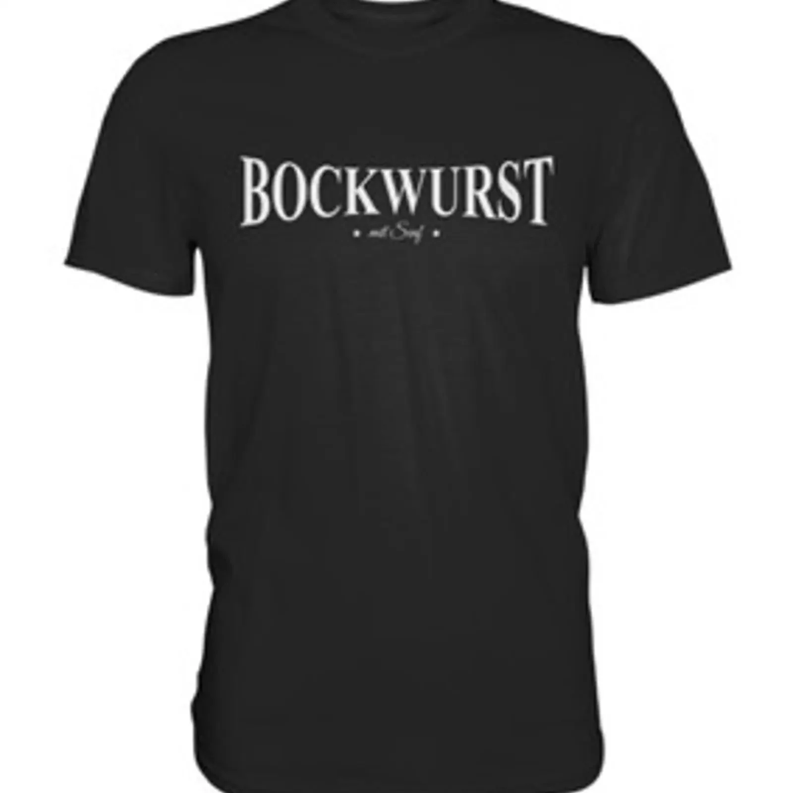 Bockwurst mit Senf T Shirt Imbiss Essen Grillen BBQ Humor Foodie vintage Washed Top For Everyday Wear Stylish Slightly