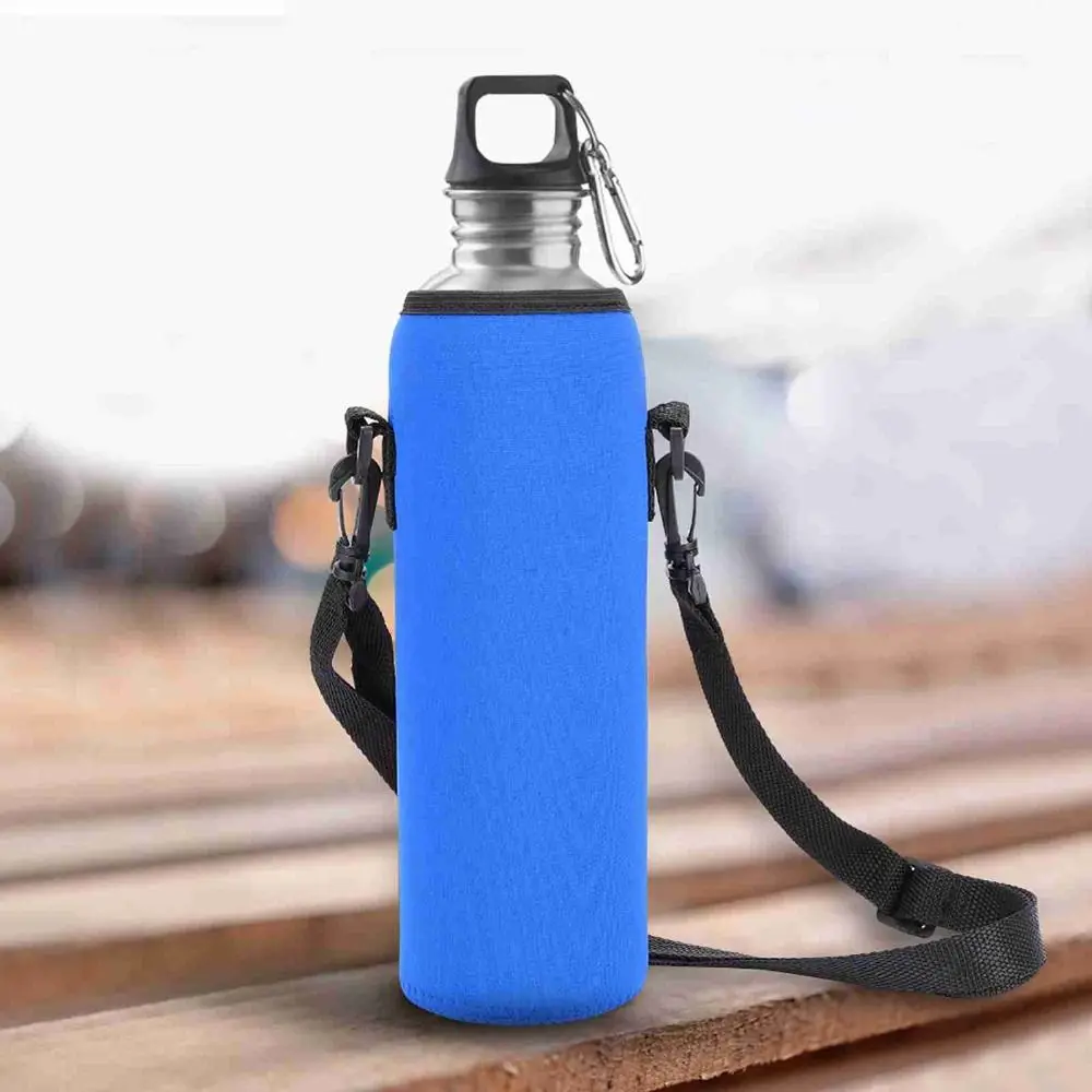Bolsa térmica de neopreno para botella de agua con correa ajustable - imagen 2