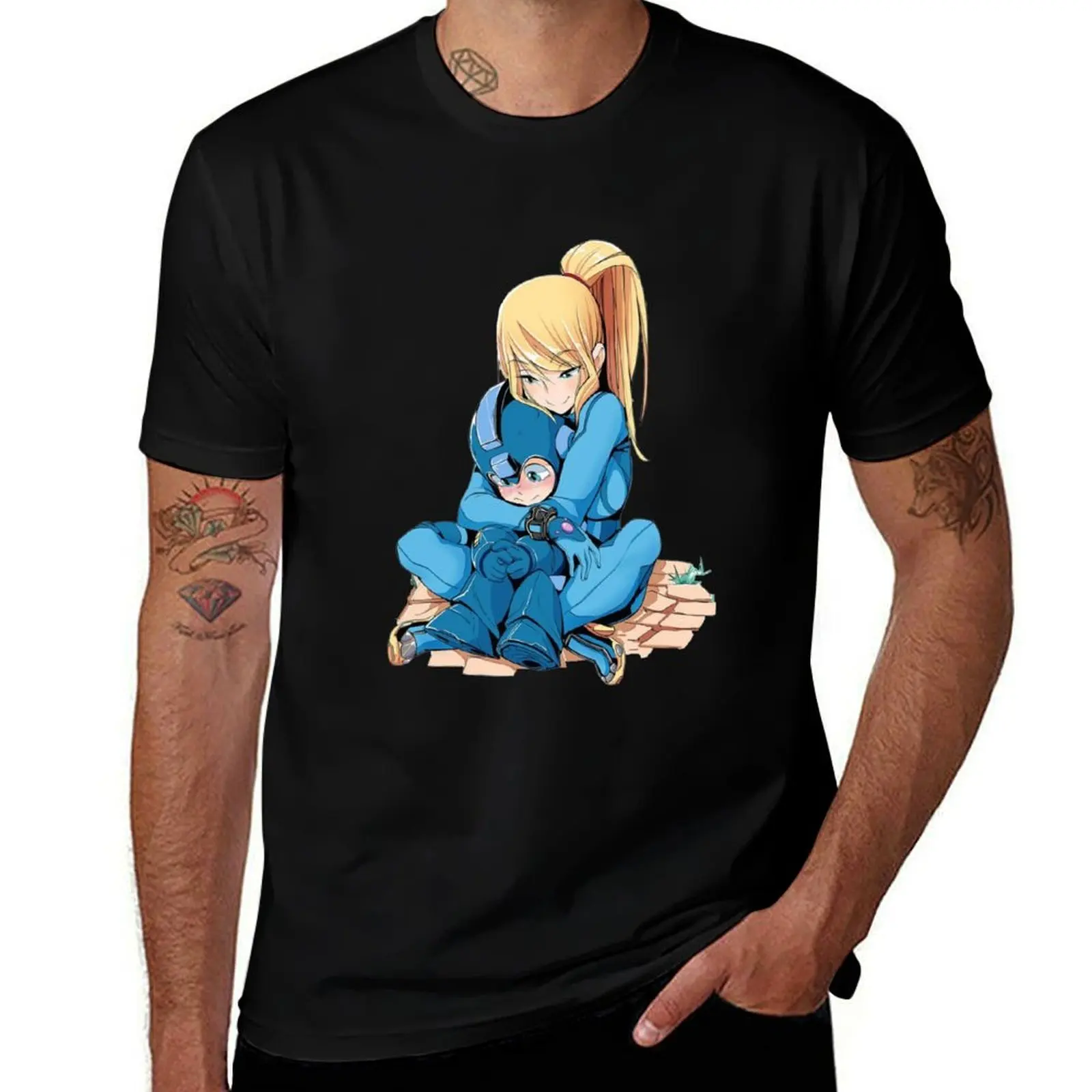 

Samus Aran T-Shirt Vintage Style Printed Top