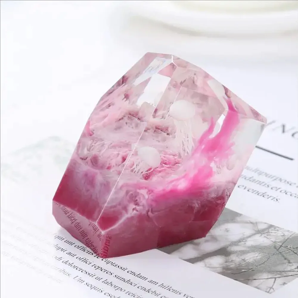 3PC/set Mix Style Crystal Epoxy Mini Ocean Jellyfish Modeling  Epoxy Mold DIY Crafts Filling Supplies UV Accessories Decoration