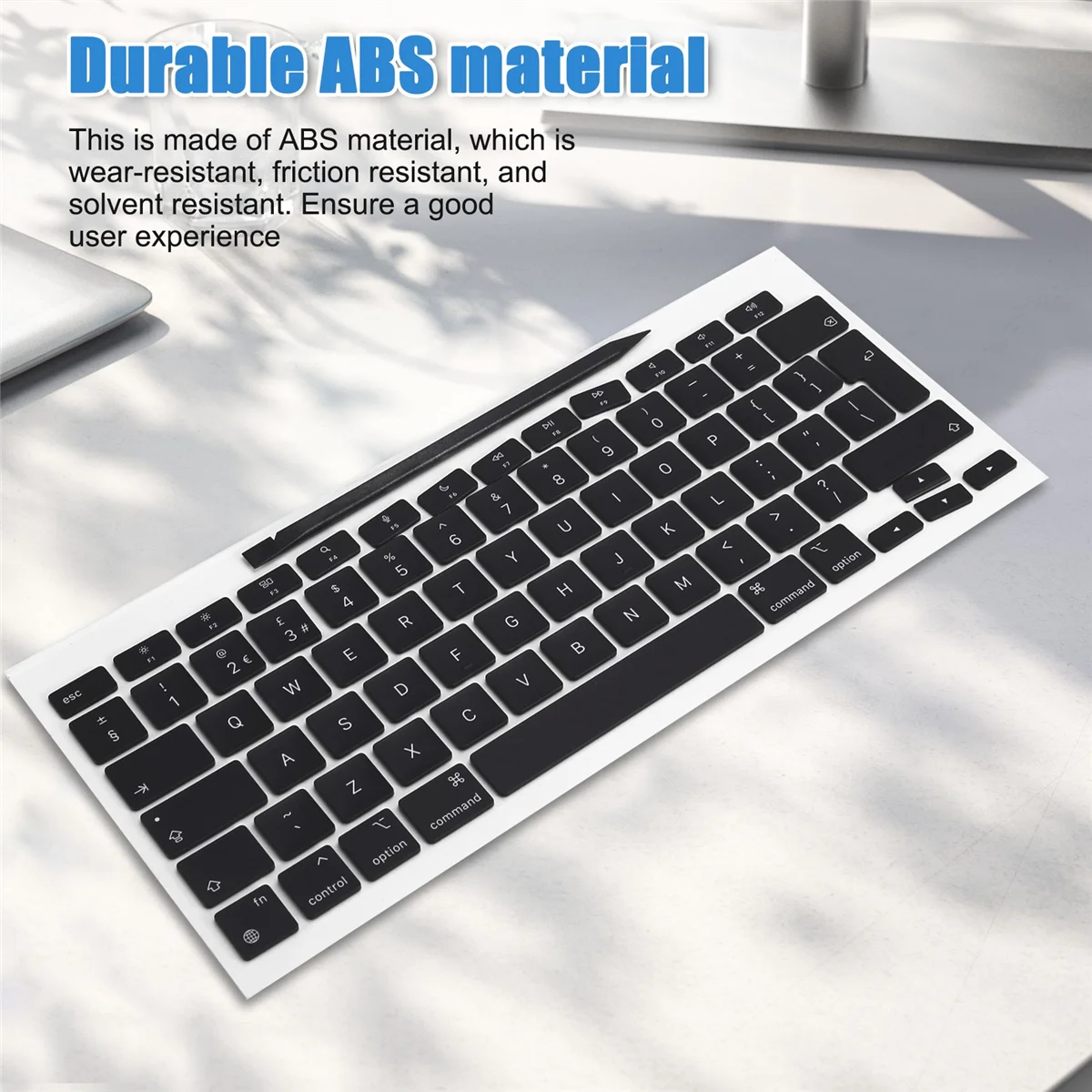 

AB01 Замена колпачка для ноутбука Air Retina 13 дюймов A2337 Запасные аксессуары для ремонта клавиатуры Великобритания