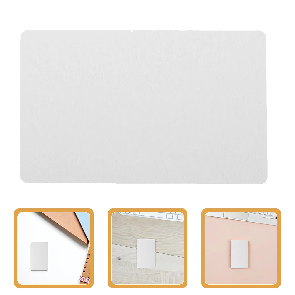 

20Pcs Aluminum Sublimation Business Cards Metal Blanks Smooth Surface Versatile Applications Professional Settings