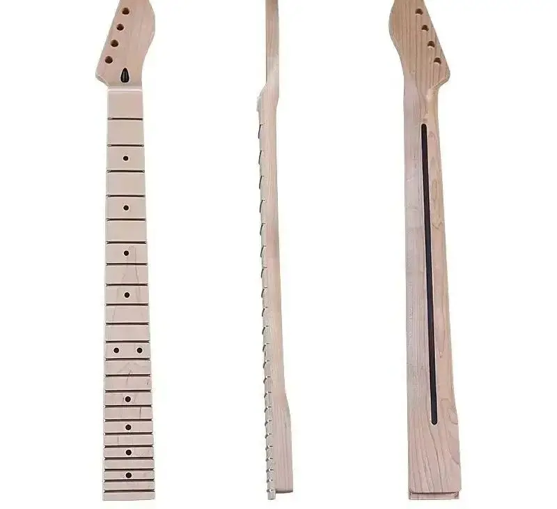 

6-string 22-fret electric guitar neck bone nut under the peach tube neck with maple fretboard and matte finish electric guitar n