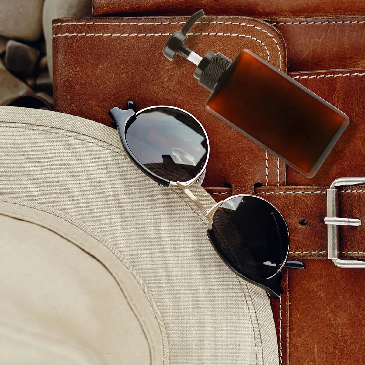 2 pezzi 450 ml set di bottiglie dispenser da viaggio contenitore per lozione con pompa riutilizzabile adatto per shampoo balsamo sapone leggero