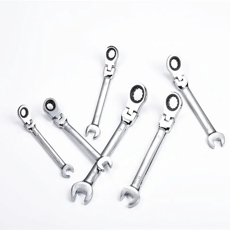 6mm 7mm 8mm 9mm 10mm 11mm 12mm 13mm 14mm 15mm 16mm 17mm 18mm 19mm Reversible Ratchet Wrench Ratcheting Socket Spanner Nut Tools