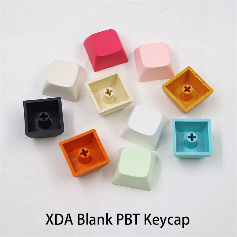 

Mechanical Keyboard XDA Keycaps 1U 1X Mixed Color Custom Blank PBT Keycap Teclado Gamer DIY xda Profile 61 64 68 87 104 108 Keys