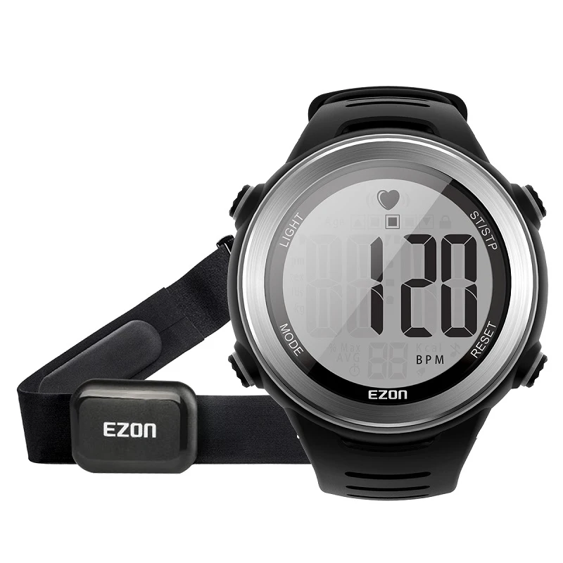 AliExpress NONE Heart Rate Monitor Sports Watches 50M Waterproof Digital Wireless Running Cycling Chest Strap with Watch