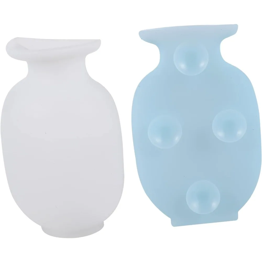 

Wall-Mounted Vase, Set of 2 Plastic Hanging Flower Pots for Mini Flowers and Plants, Wall-Mounted Vase