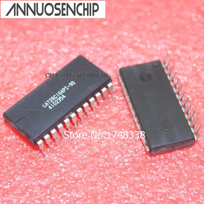 10PCS CAT28C16AP-20 28C16 16K-Bit CMOS song song E2PROM DIP-24 CAT28C16API-20 CAT28C16API-90
