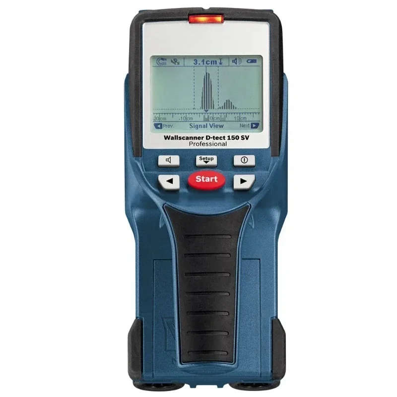 Digital Wall Scanner D-tect 150 SV Professional Detector Wood/Live Cables/Plastic Pipes/Metal Detection Pinpointer