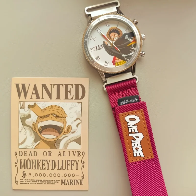 

One Piece In Stock Watch Blind Box Anime Character Collection Decorative Wrist Watch For Festival Toy Kids Gifts For Collectors