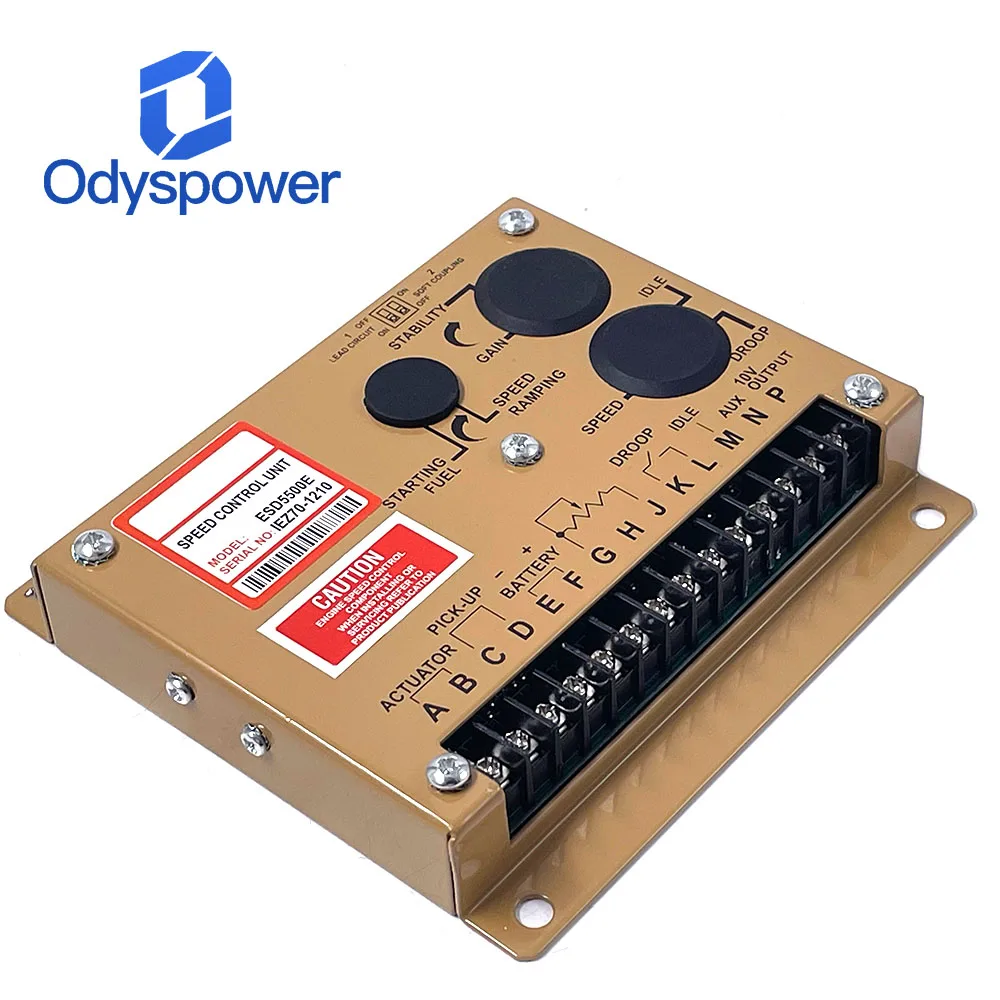 

Factory Sales ESD5500E Diesel Generator Speed Controller Engine Actuator Govornor DC Motor Control Board Parts esd5500e ESD5500E