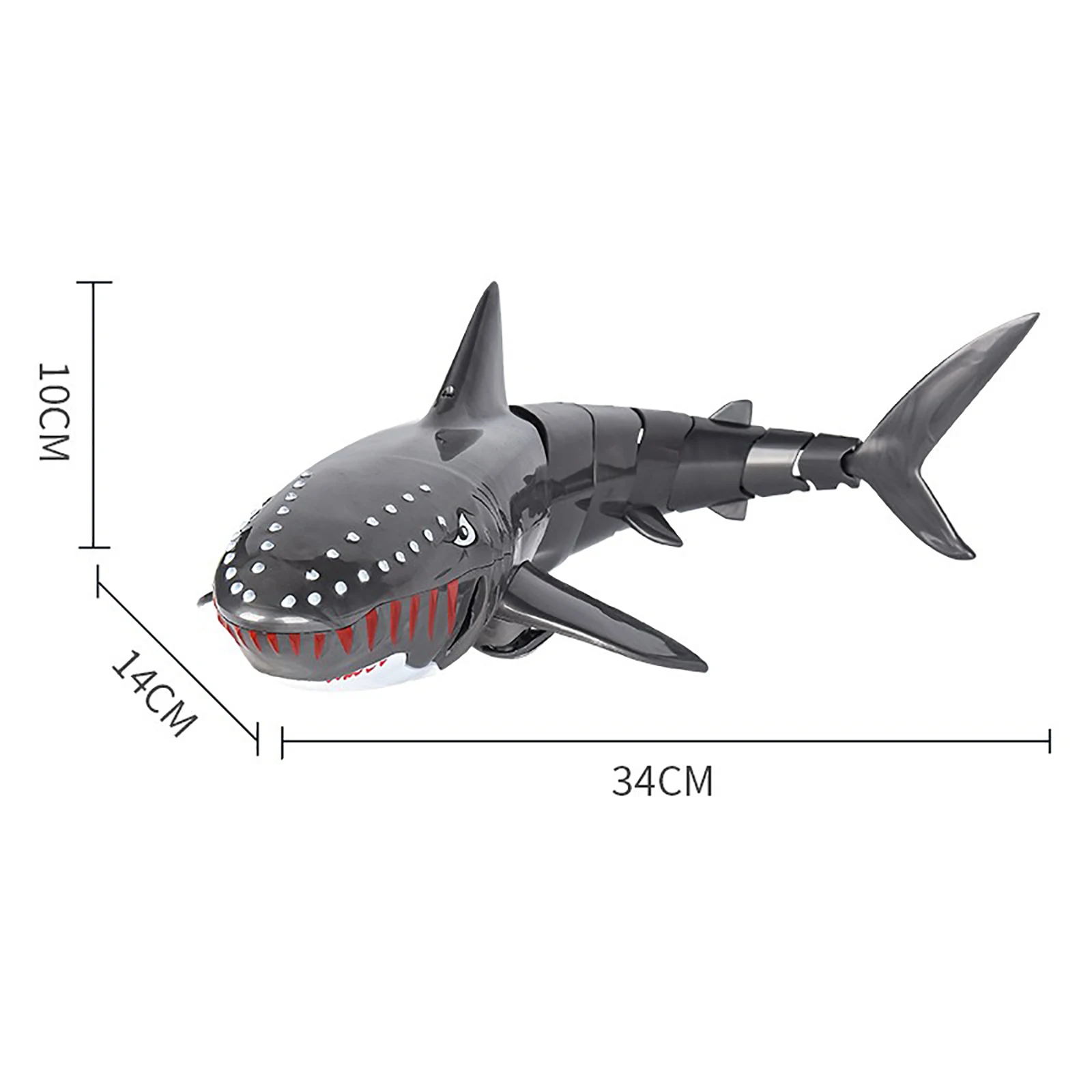 Jouet Requin Télécommandé Sans Fil, Simulation de Crocodile, Requin Nageur, pour Enfant