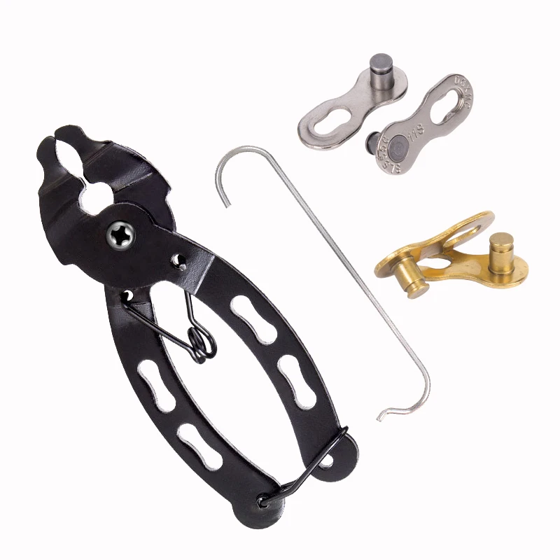 HASSNS Bicycle Link Chain Pliers Mountain Bike Chain Tool Mtb Quick Link Current 6/7/8/9/10/11 Speed Connector Pliers Power Tool