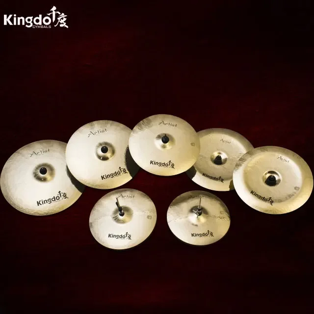 Ensemble de cymbales professionnelles faites à la main, ensemble Durm, B20, 4 pièces