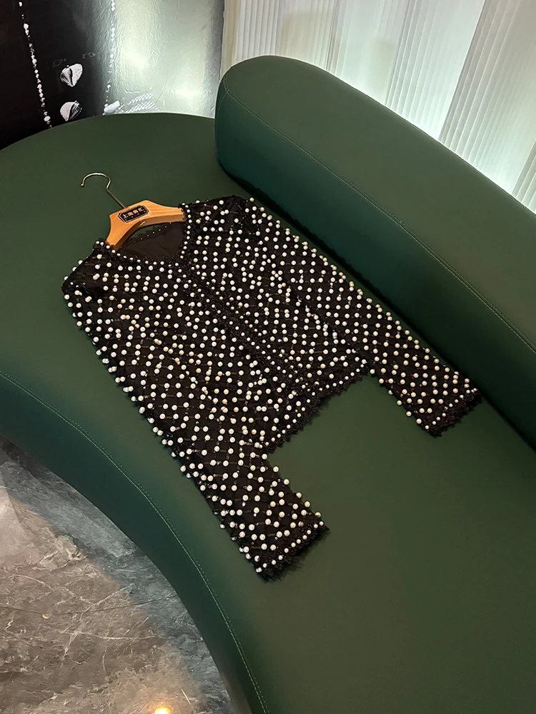 

Slimming Faionable Women's Coat 2025 Autumn Winter New Sle Profional Heavy Bead Lightweight Luxury Tailored Outerwear