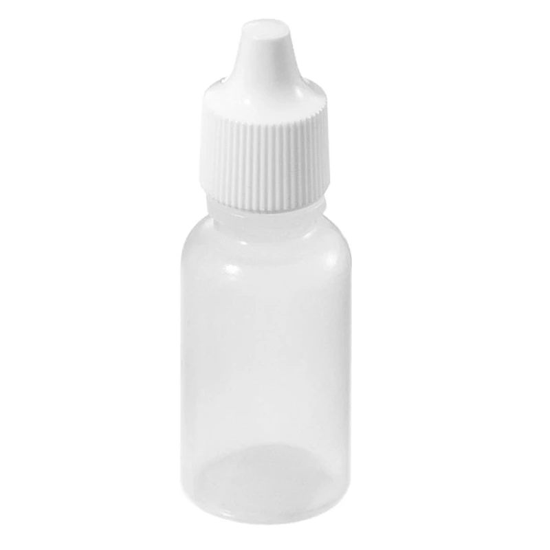 TKOH-50Pcs زجاجات قطارة بلاستيكية فارغة قابلة للعصر (20 مل)