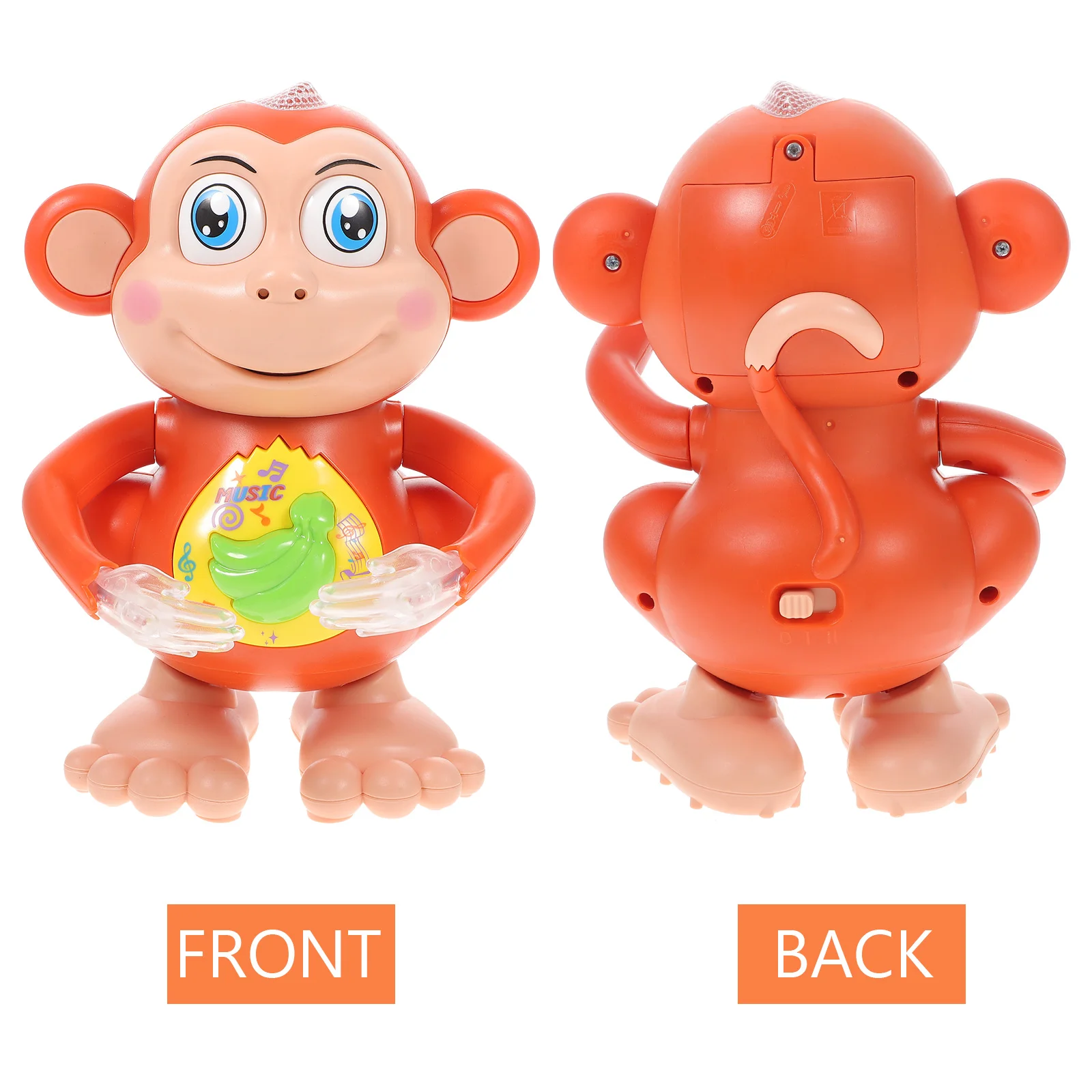 Dancing Monkey Interactive Educational Toy Kids Toys Glow Musical Rhymes Swing Child