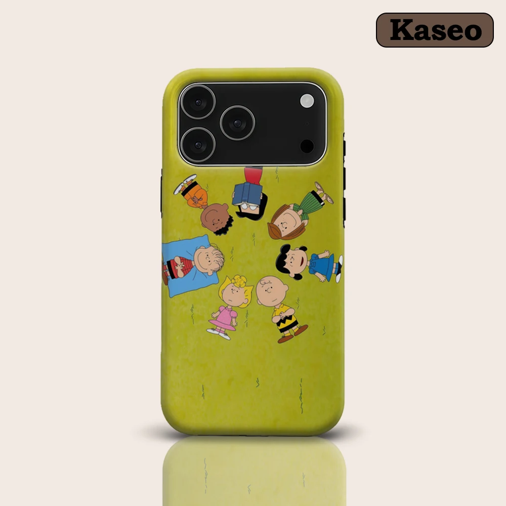 Little Person Wreath for Magnetic Phone Case for IPhone 17 16 15 14 13 Pro Max Plus Single Double-layer Tough Case