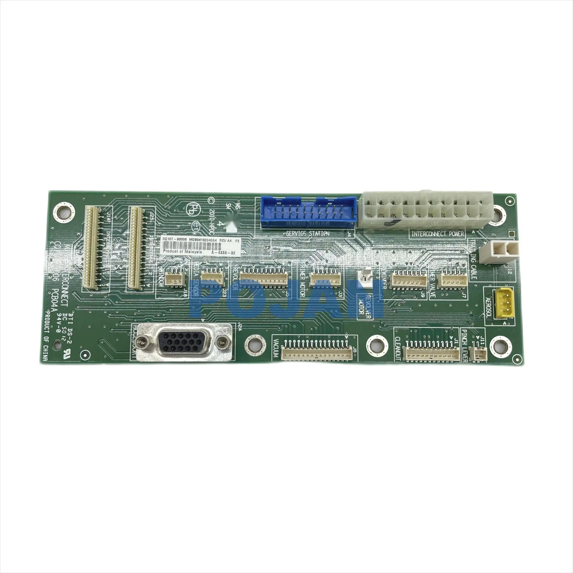 Imagem -04 - Mini Placa de Interconexão Pca para Designjet Z6200 Z6800 T7100 Plotter Impressora Parte Pojan Cq10760006