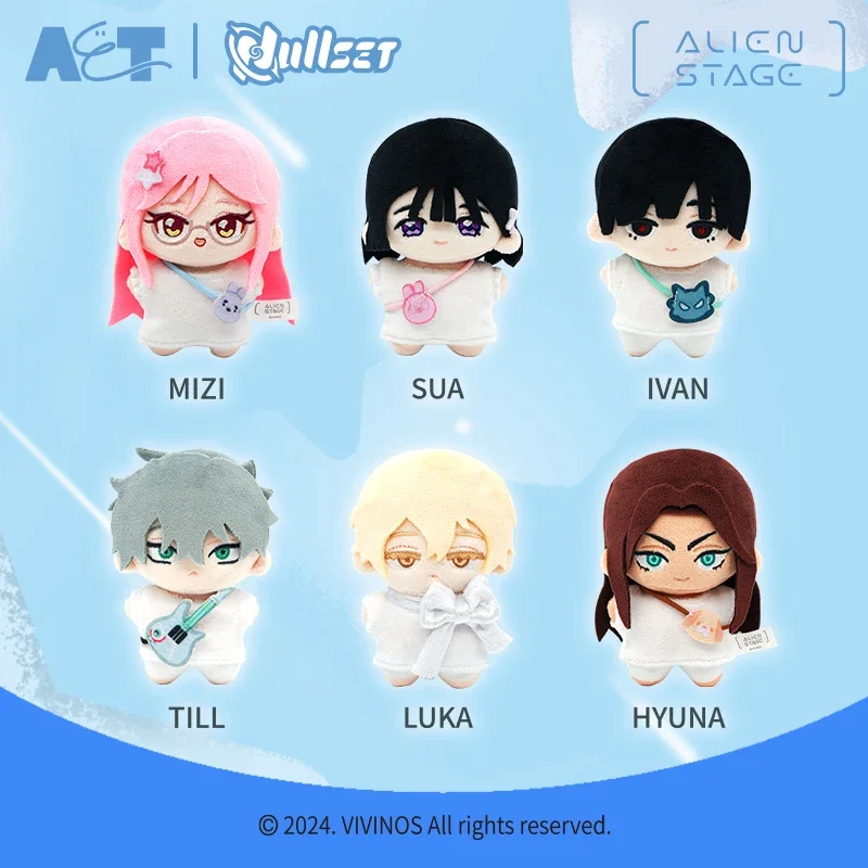 Anime Sua Luka Hyuna Alien Stage Ivan Till Mizi Cosplay Pendant Starfish Body Ornament Cartoon Fluffy Dolls Mascot Xmas Gift