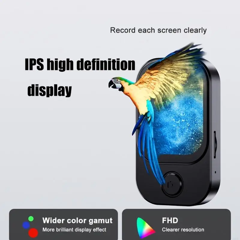 720P Camera MP3 MP4 Player 2Inch Touches Screen Bluetooth-compatible 5.3 