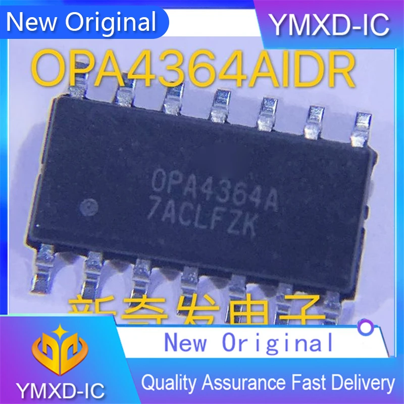 5Pcs/Lot New Original Opa4364aidr Ti/Texas Sop-14 Original Operational Amplifier Logic IC Original Authentic