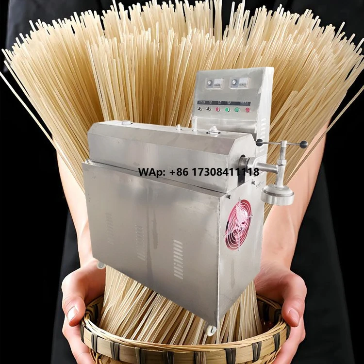 Semi Automatic Vermicelli Production Line/Starch Glass Noodle Making Machine/Sweet Potato Vermicelli Heating Forming Machine