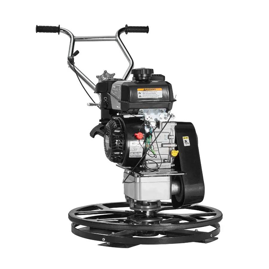 

Power WalkBehind Cement Trowel 24' 6HP GasPowered with Float Pan Blade