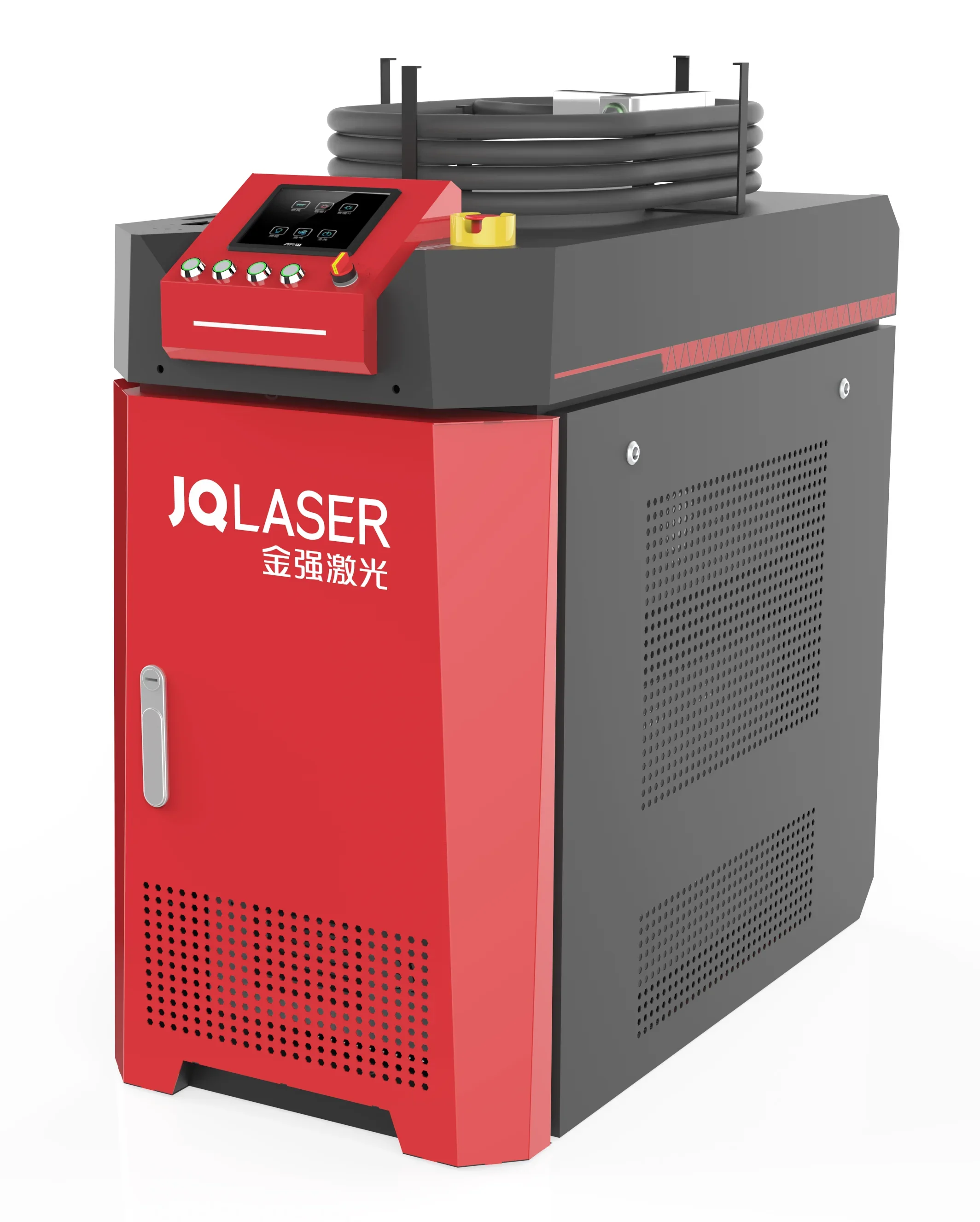 JQ Fiber Laser Welding Machine For Aluminum Stainless Steel Carbon Steel Mental Materials Portable Laser Welder 2kw 3kw