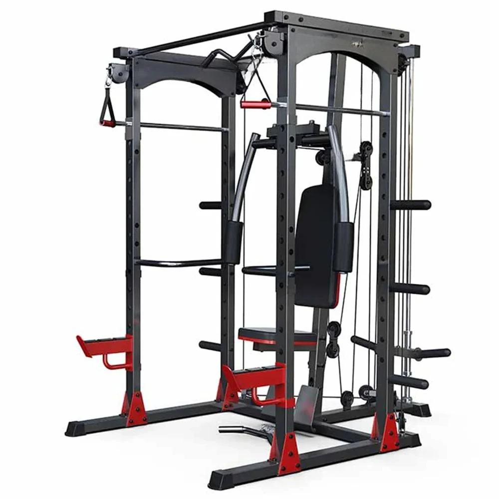 

New Design Commercial Sports Equipment Multi-function Strength Training Squat Rack Machine