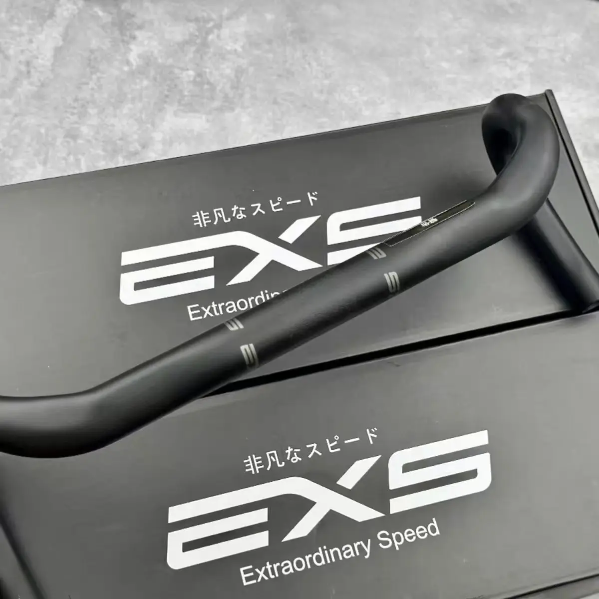 EXS R200 R205 Leichter Straßen- und Gravel-Lenker aus Vollcarbon – Detail 13