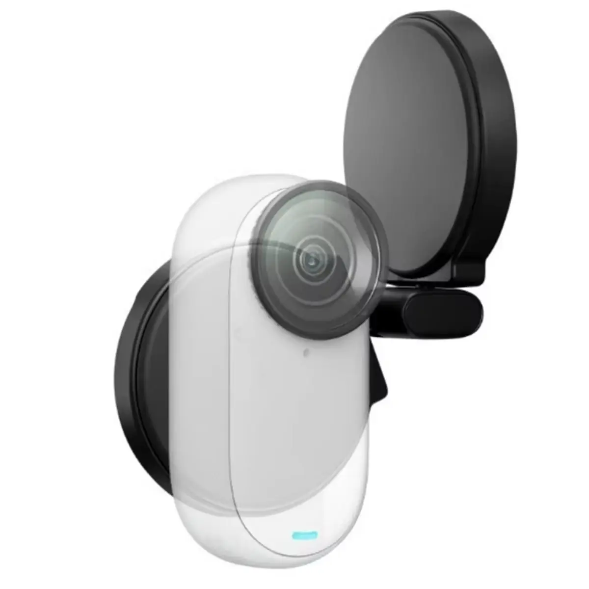 

Для GO 3/GO 3S Гибкое магнитное крепление 360° ° Компактный держатель для камеры с шаровым шарниром