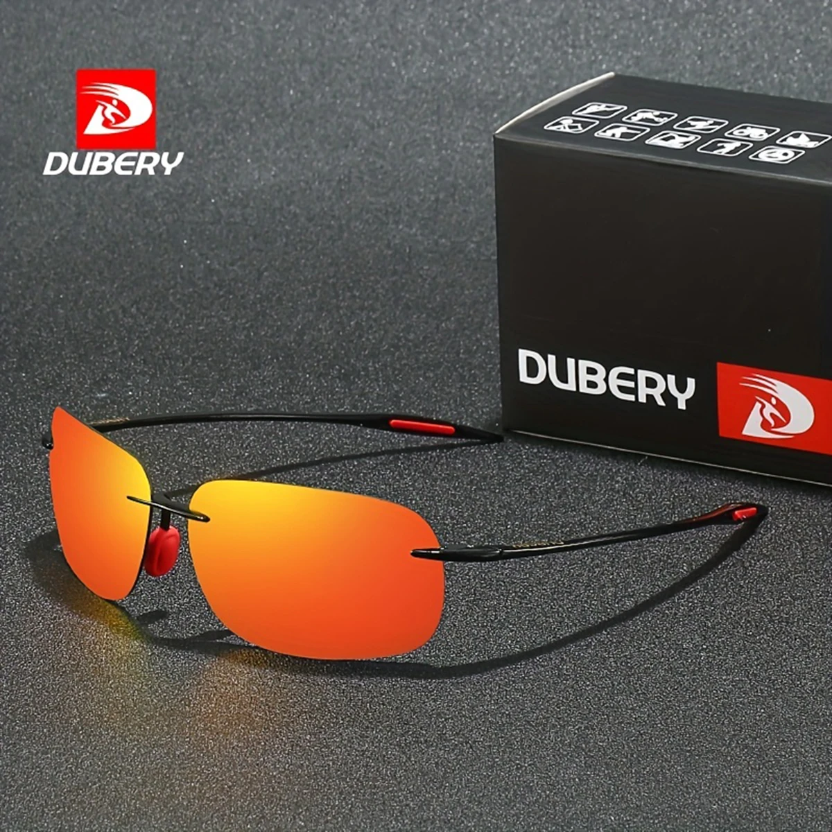 Okulary przeciwsłoneczne DUBERY UV400 dla mężczyzn i kobiet, 8 kolorów, model 131