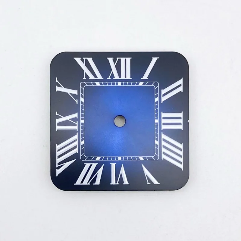 27mm NH35 Dial Matte No Logo Sun Stripe Nail Modified Literally Watch Accessories Suitable for NH35 NH36 Movement NEW DIY