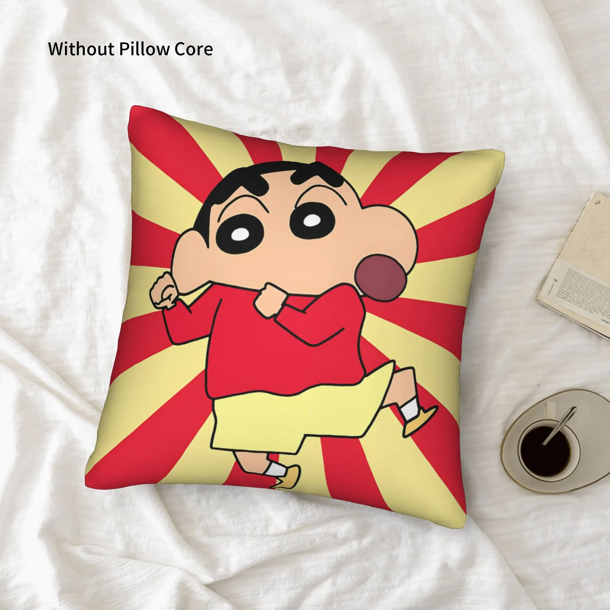 1PC Crayon S Shin chan Pillow Case Home Decor Items Double-Sided Printing  Sofa Cushion Bedroom Bedside Pillow