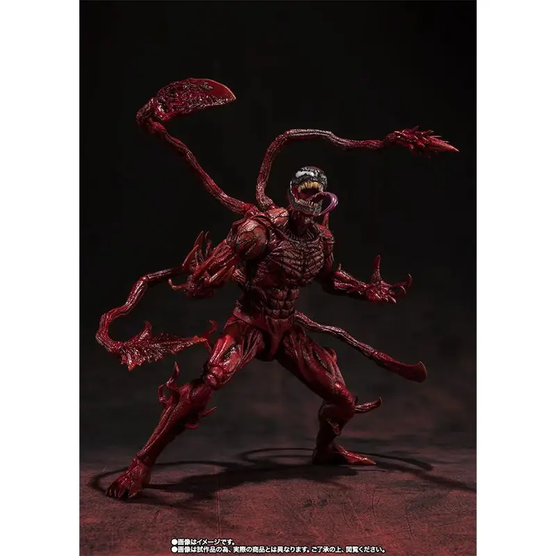 Original BANDAI S.H.Figuarts Venom: Let There Be Carnage In Stock Anime Action Collection Figures Model Toys