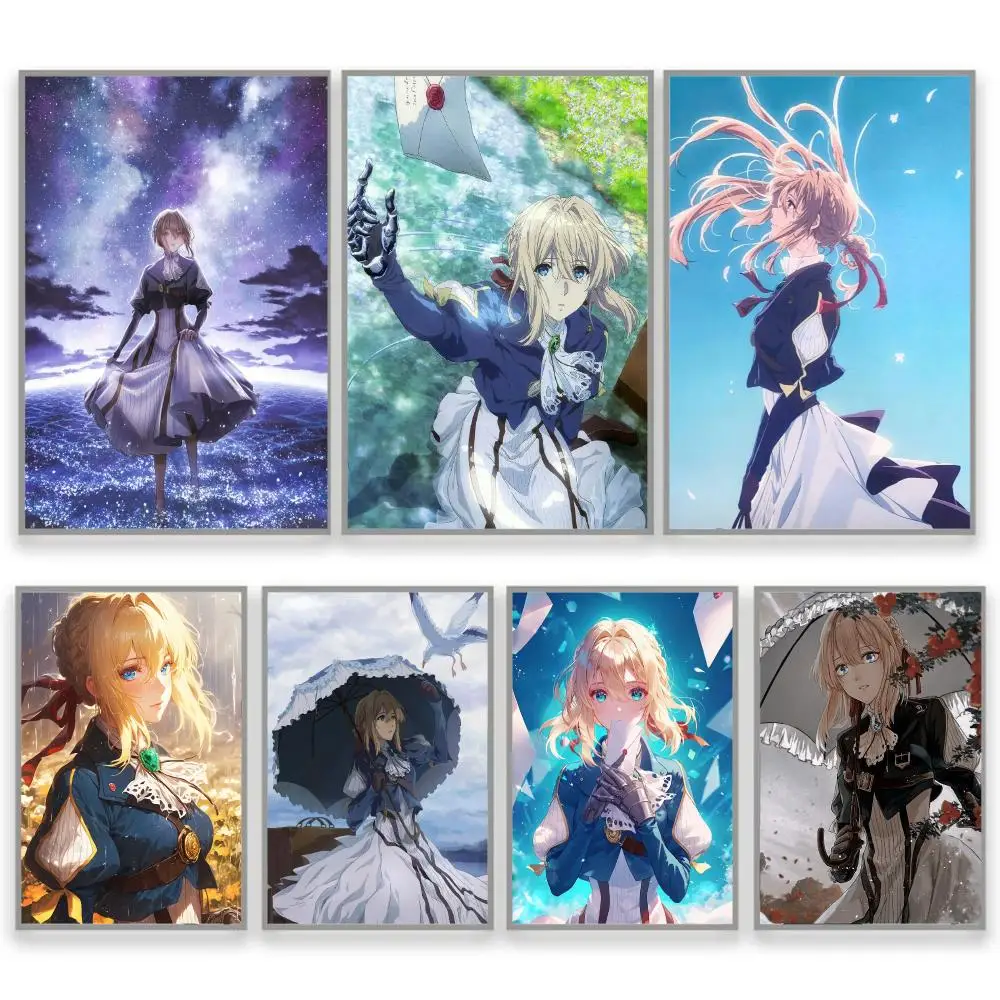 Violet Evergarden Home Room Decoration Gift For Gamers Easy Room Upgrade Poster