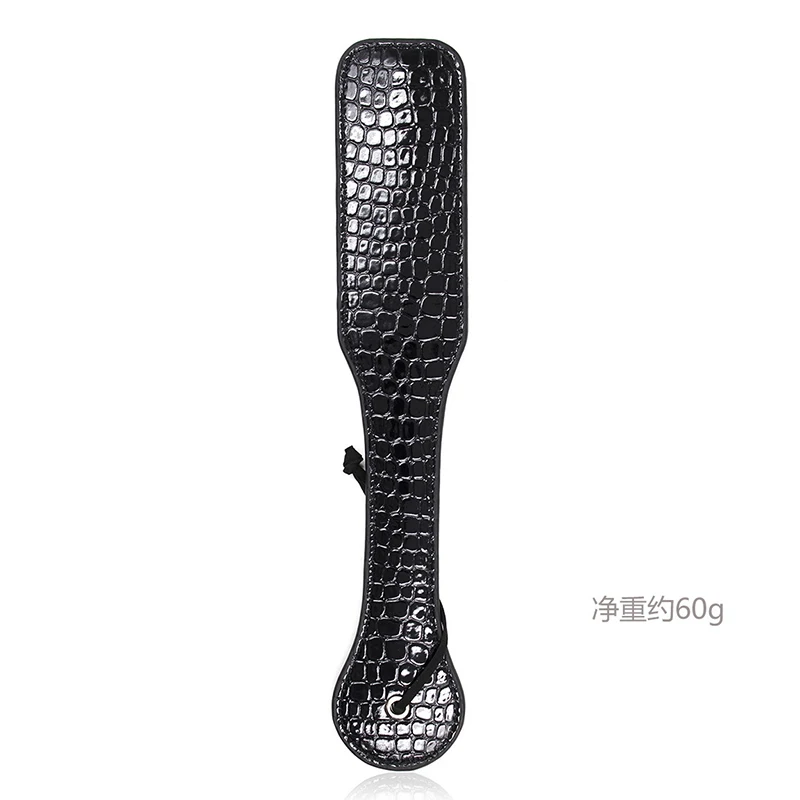 PU Couro Snakeskin Padrão Spanking Cavalo Chicote, Bat Equestre, Pá Equestre, 32 centímetros