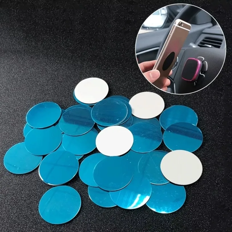 

Universal 1-20Pcs Iron Sheet Sticker Stand Magnetic Metal Plate For Magnetic Car Phone Holder Mobile Phone Magnet Holder Mount