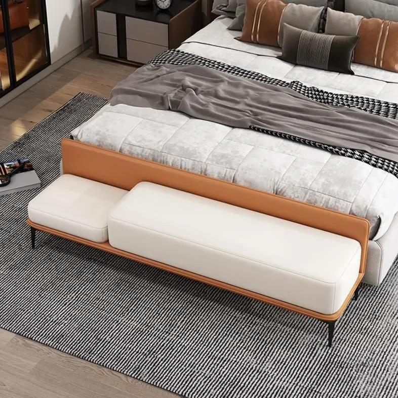 DSA Nordic Luxury Shoe Bench, High-End Entryway Long Bench, Shoe Bench, Cloakroom, Footrest Sofa Stool, Bedroom Foot Stool