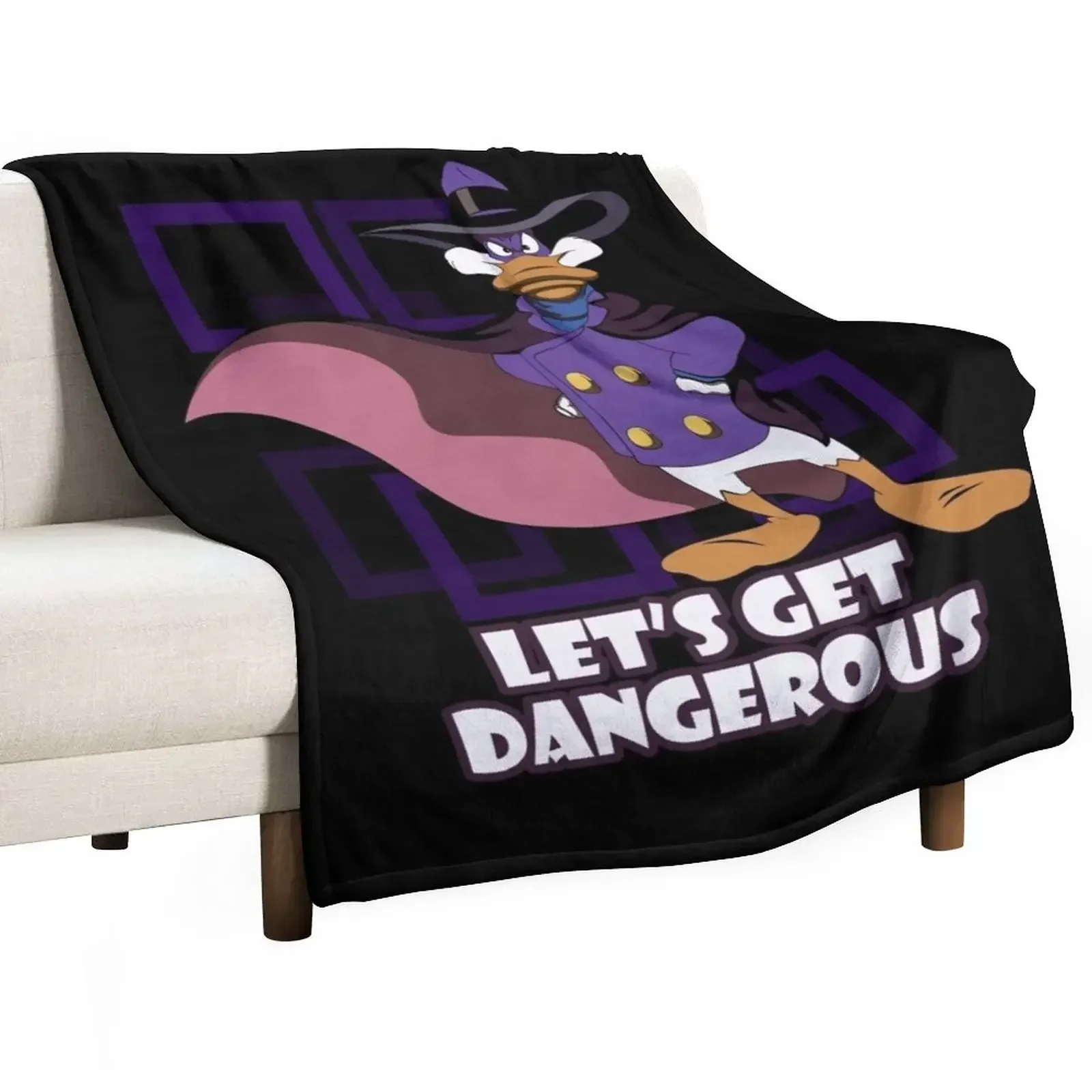 

Let's Get Dangerous Throw Blanket Luxury Brand Designers Stuffeds Blankets