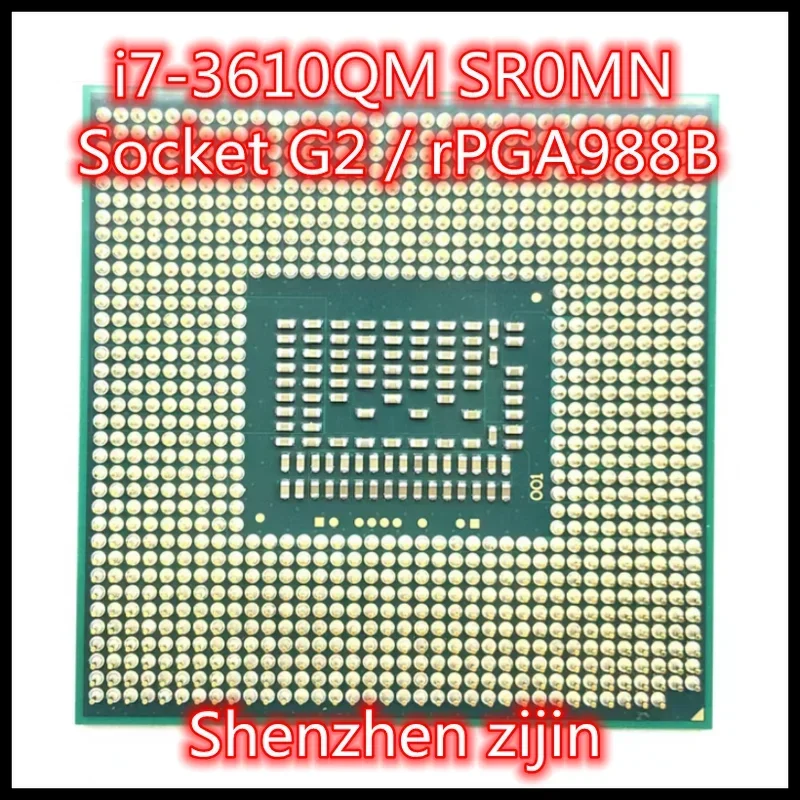 i7-3610QM i7 3610QM SR0MN 2.3 GHz Quad-Core Eight-Thread Processor 6M 45W Socket G2 / rPGA988B