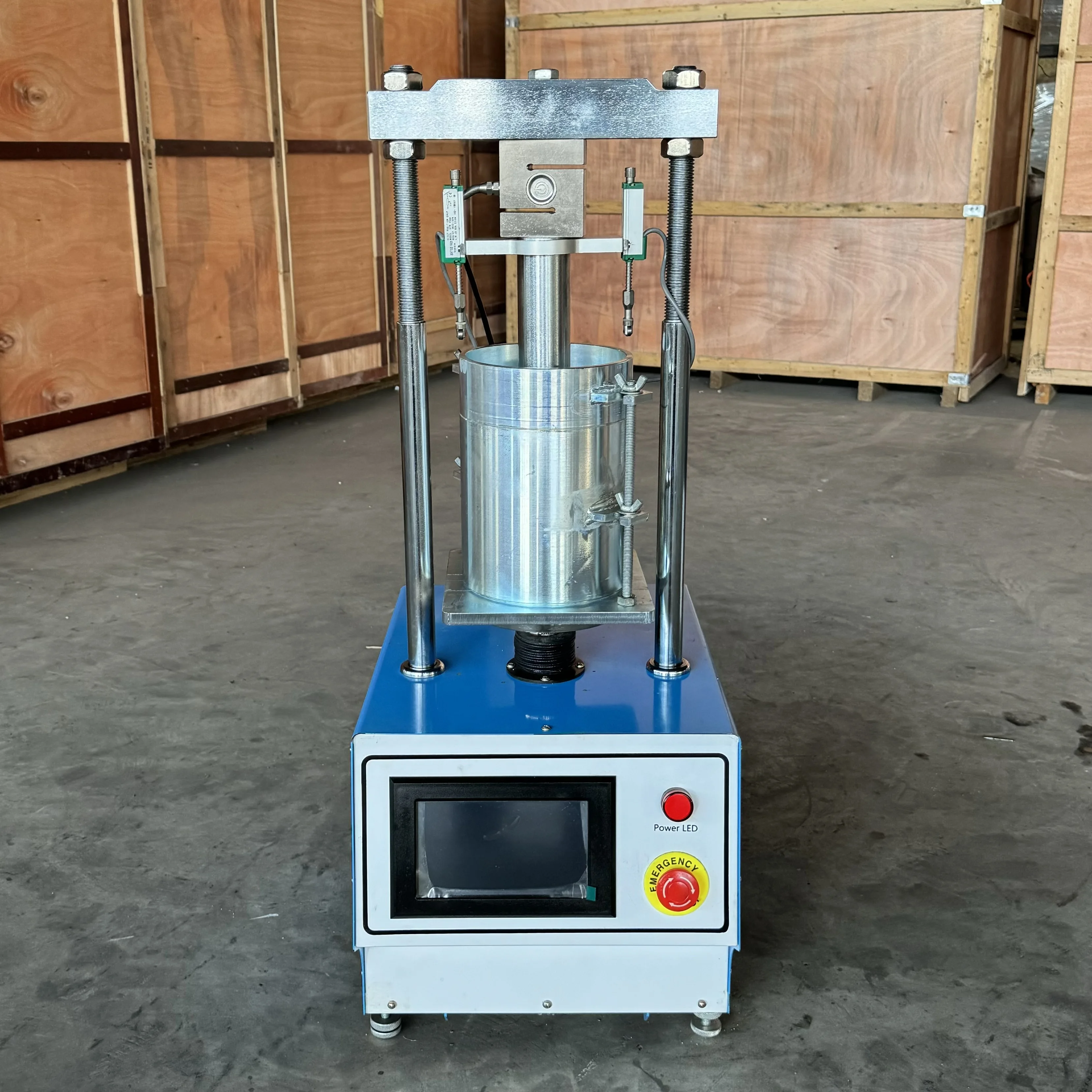 آلة اختبار مختبر Cbr بنسبة تحمل كاليفورنيا لجهاز اختبار قيمة التربة/CBR #5