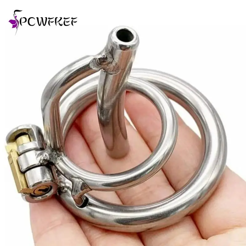 Male Chastity Urethral Catheter Penis Cage Chastity Belt Penis Lock Device BDSM Sex Toys for Men Drop Shipping