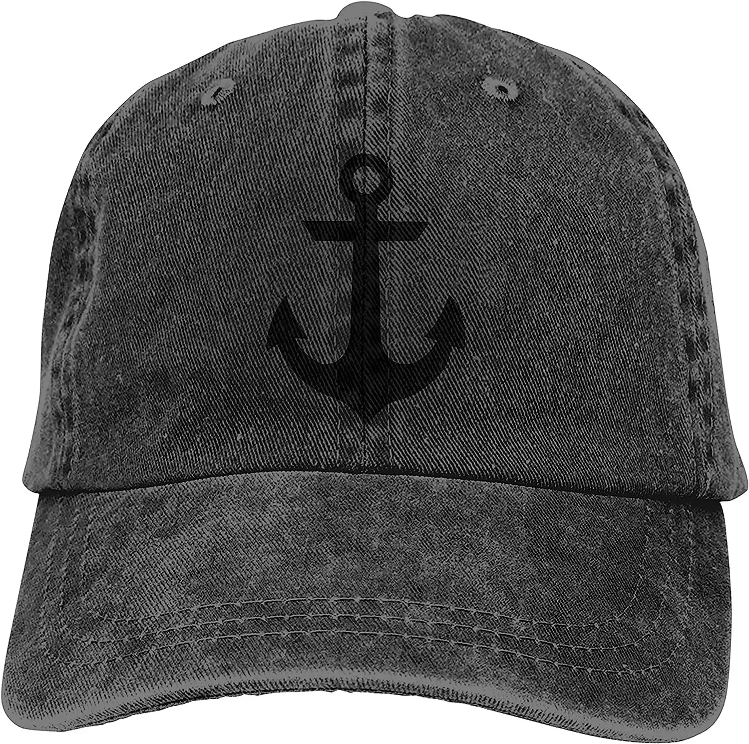 Hot Fashion Casual Funny Ship anchor Hat Retro Baseball Hats Adjustable Size Running Cap For Womens Mens Travel Gift