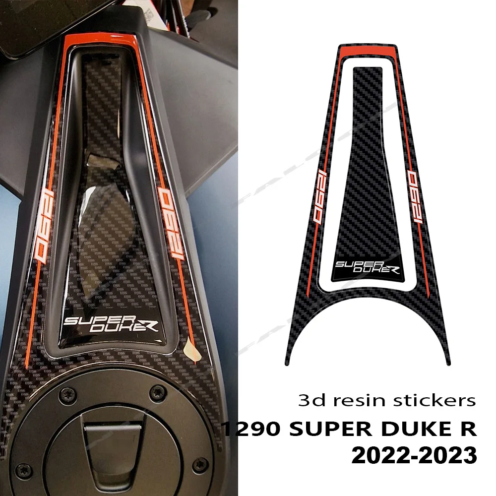 1290 R Super Duke 3D Epoxy Resin Sticker Central Area Protection Kit for KTM 1290 Super Duke R 2022-2023