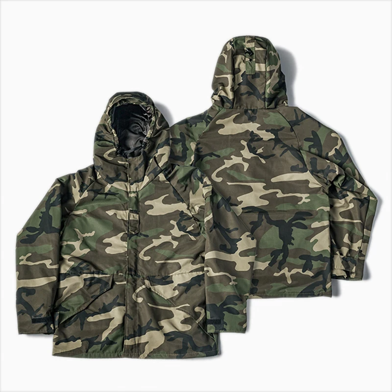 

Non Sto Men's Outdoor Camouflage Parka Waterproof Hooded Jaet Mountain Series Youth Faion Spring Autumn Winter Thiened