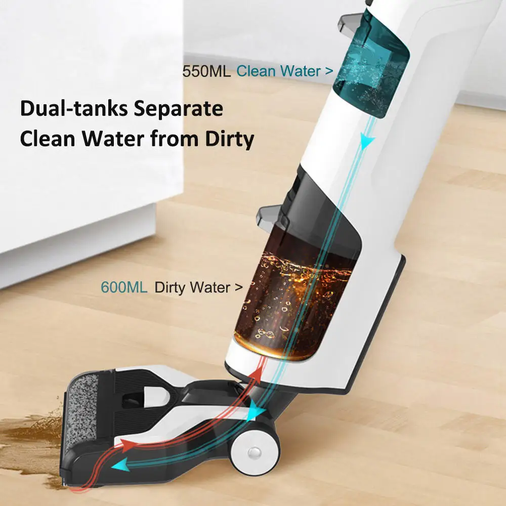 습식 및 건식 진공 청소기 기계 가정용 진공 청소기 세척 바닥 자체 청소 자동 진공